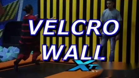 2022 Trampolim Park Children&Kids Indoor&Outdoor Big&Mini Jumping&Jump Fitness Bungee Trampolim Inflável com Curso de Corda