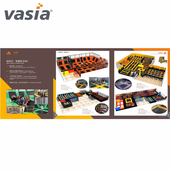 Tipo de equipamento de playground interno Venda imperdível Comercial Parque de trampolim interno grande