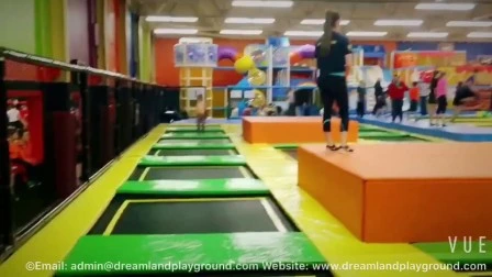 Fabricante profissional de fábrica de alta qualidade playground indoor parque de diversões trampolim salto