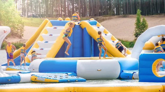 Parque Aquático Inflável Big Aquapark Design de Bounica 150 Pessoas Parque Aquático de Trampolim