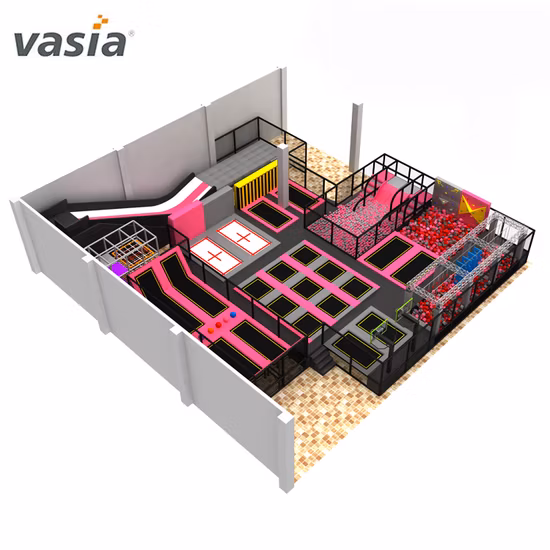 Parques de trampolim indoor, trampolim Big Bounce para venda